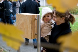 Sinnesgarten Mama mit Kind